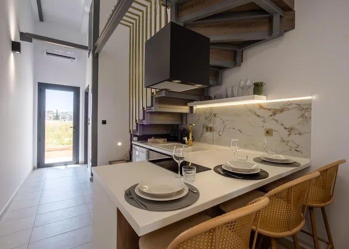 Casă la țară White Pampas Tiny Paralia Dionysiou